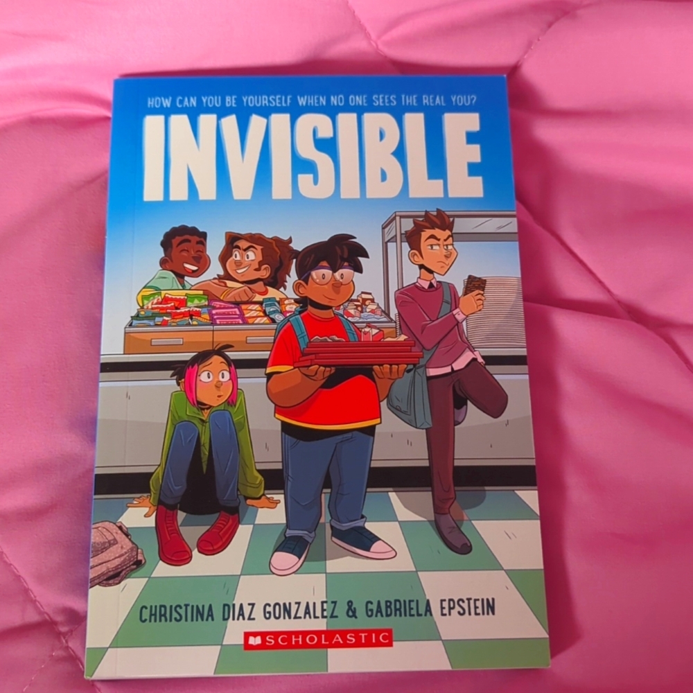 Invisible! It's a graphic novel